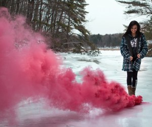 pink smoke photo by Kristopher Roller via StockSnap copy